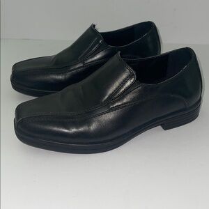 Black Leather boys dress shoes